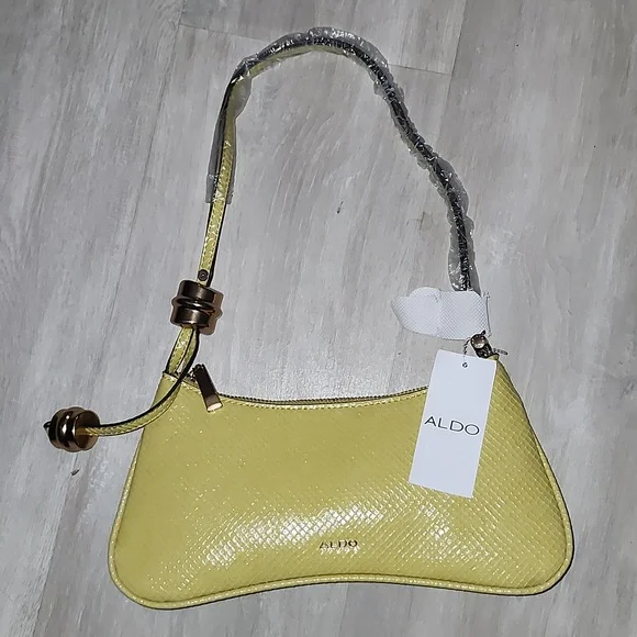 ALDO Amelliee Yellow shoulder bag - Picture 2 of 11